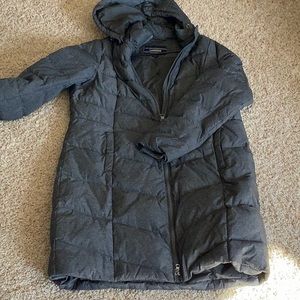 Lands End long puffer coat